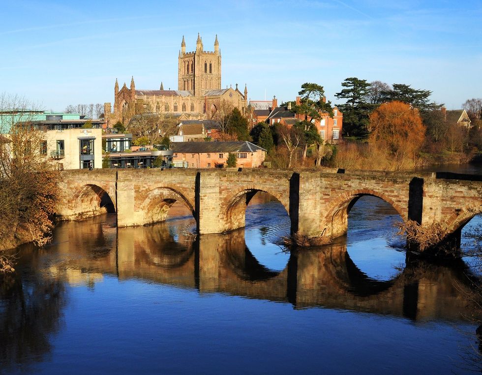 Hereford city centre