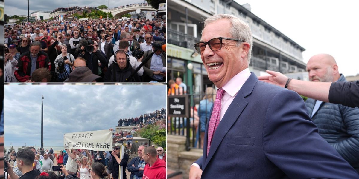 NextImg:He’s going to walk it!’ Immigration driving support for Farage as Clacton voters warn UK reaching ‘bursting point’