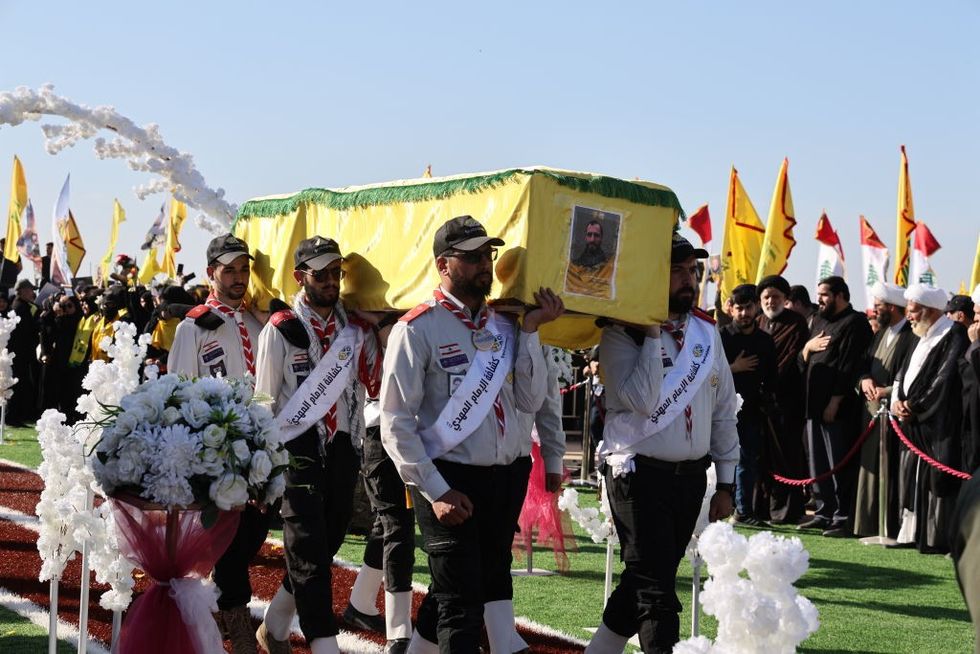 Hezbollah members funeral