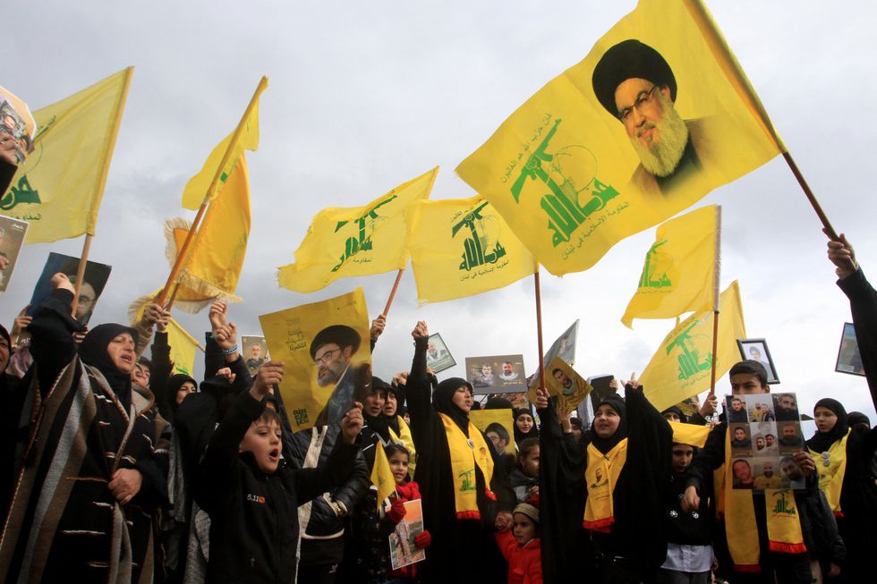 Hezbollah supporters