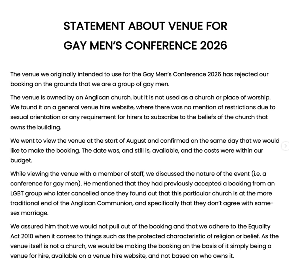 HGM released a statement about the situation online
