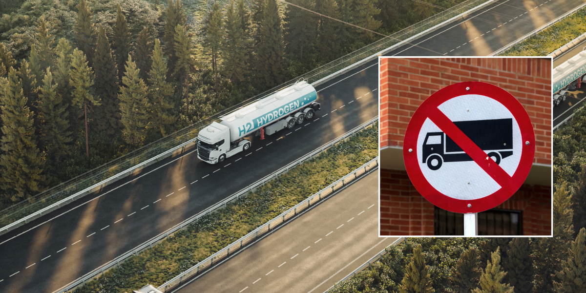 NextImg:HGVs face fresh ban from popular UK town as new U-turn plans exclude larger vehicles - 'Totally unsuitable'