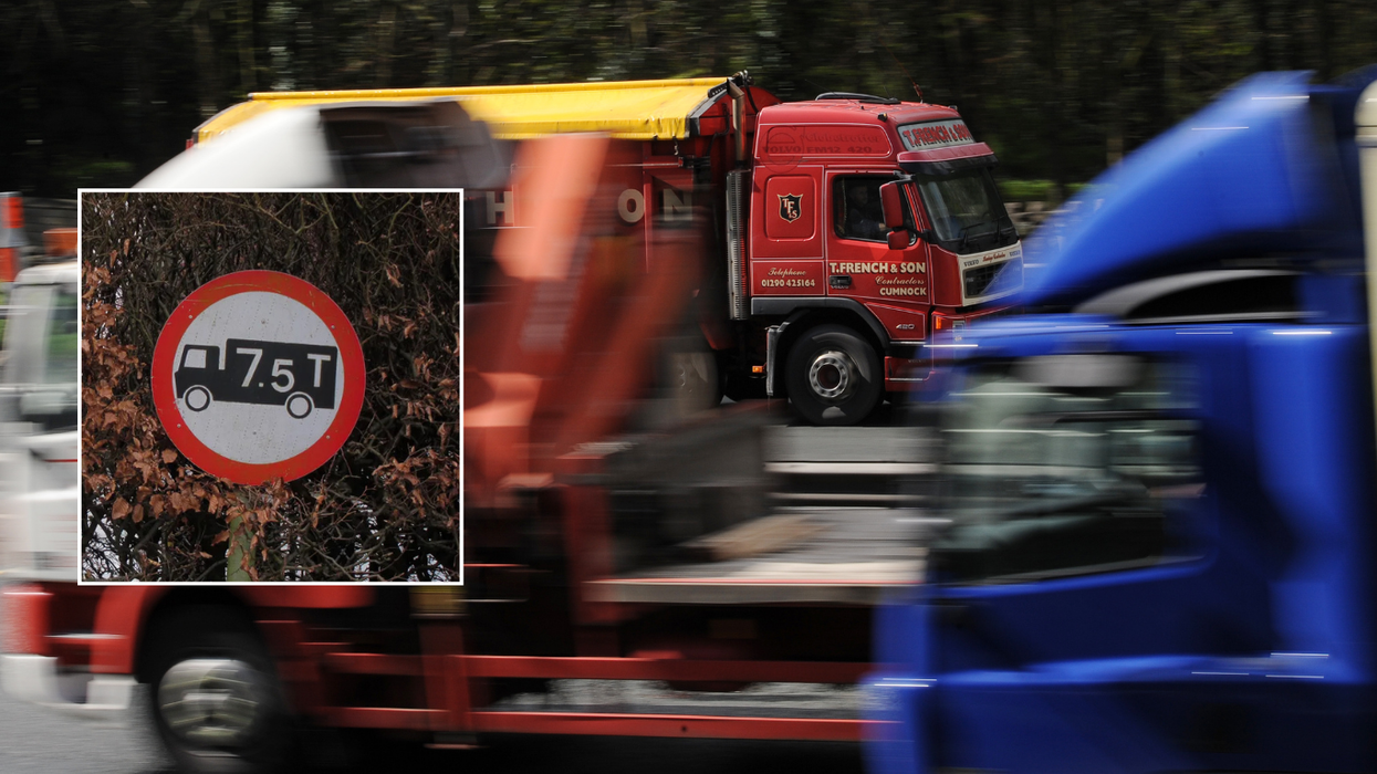 HGVs weight redstriction