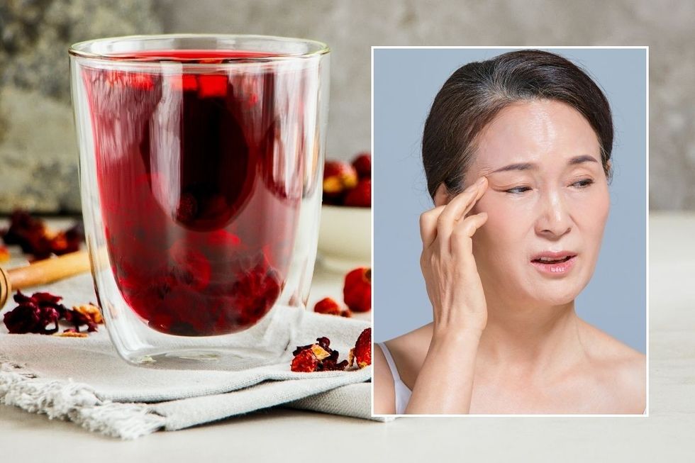 hibiscus drink and skin care routine