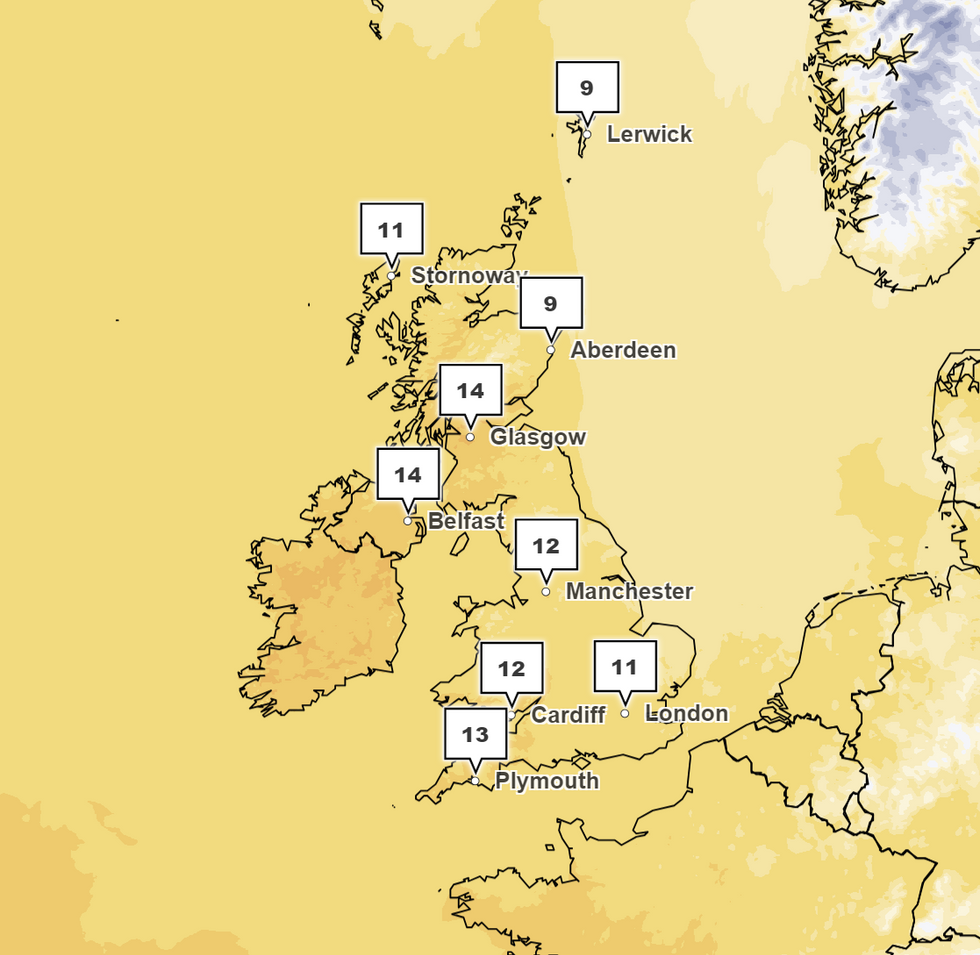 High pressure has been forecast to hit the UK as the Met Office claims an entire week of \u201cprolonged sunshine\u201d is just around the corner