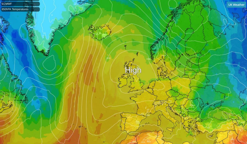 High-pressure map