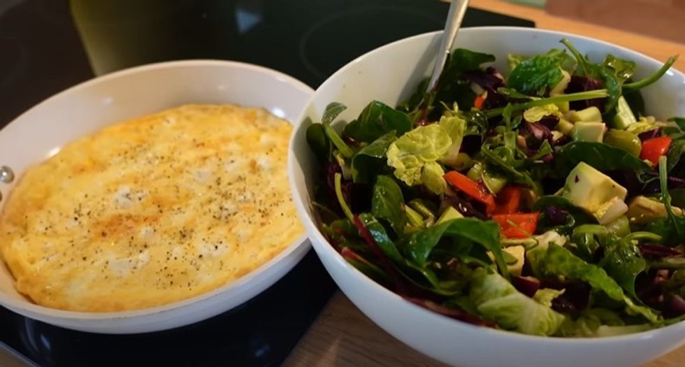 high protein meal