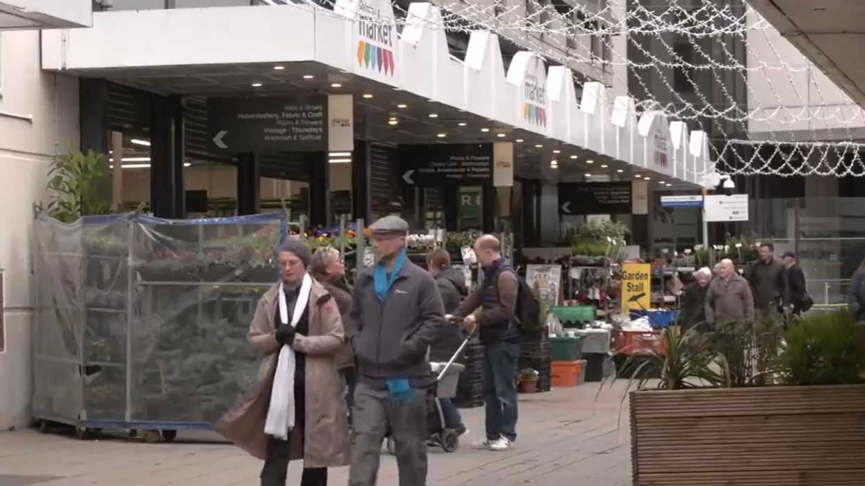 High Street/market in Chelmsford