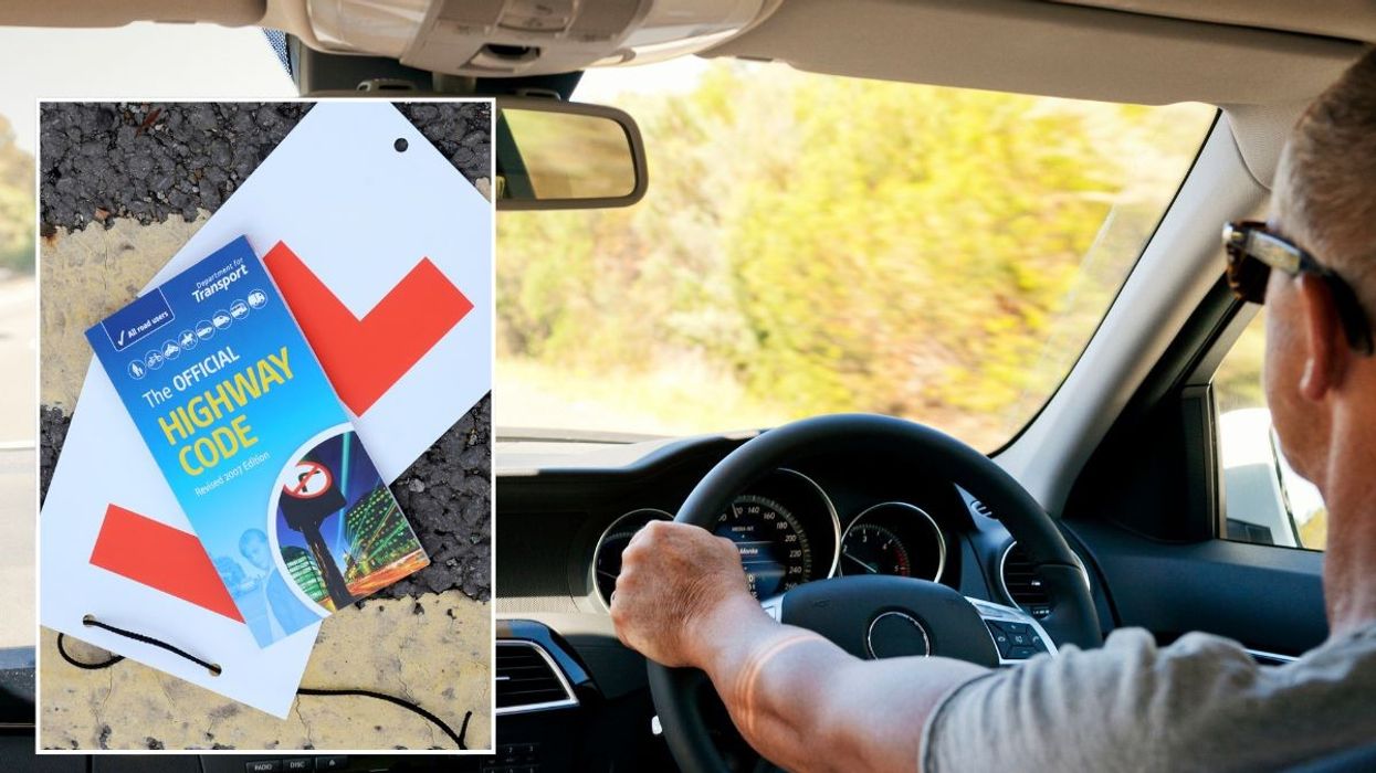 Highway Code and a person driving a car