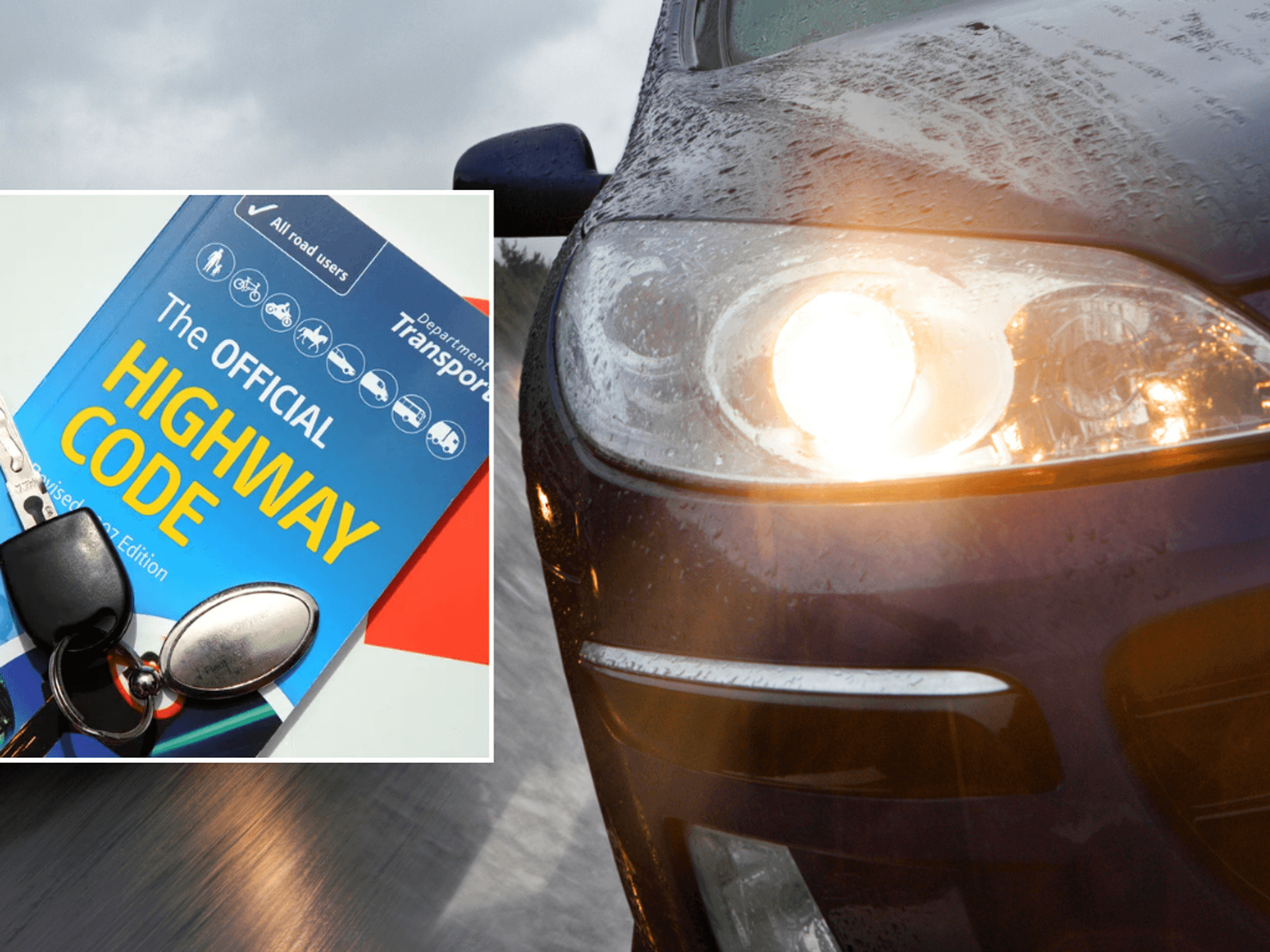 Highway Code and headlights