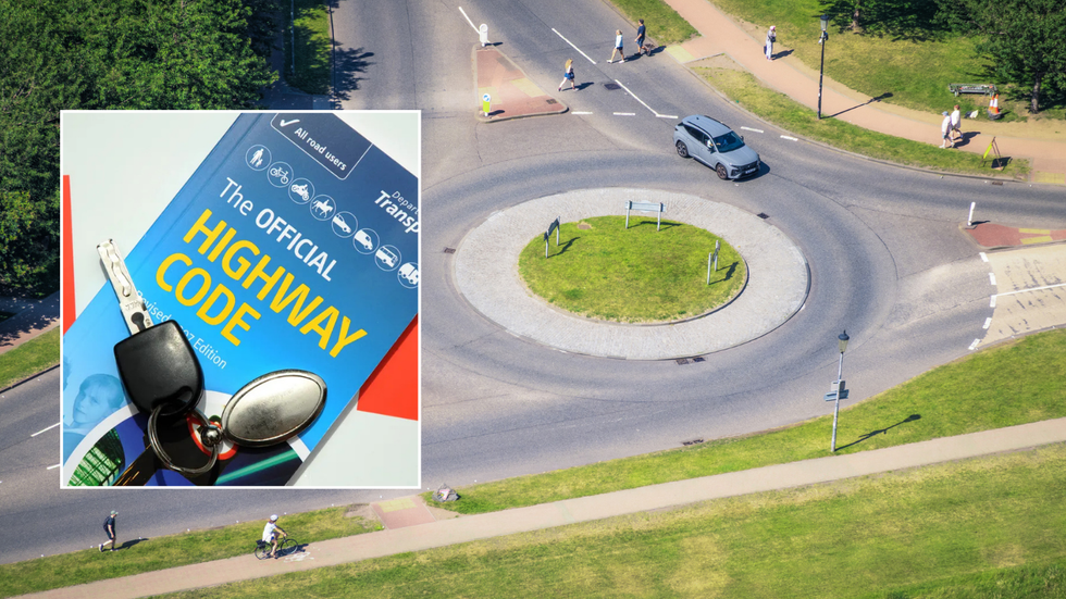 Highway Code and roundabouts