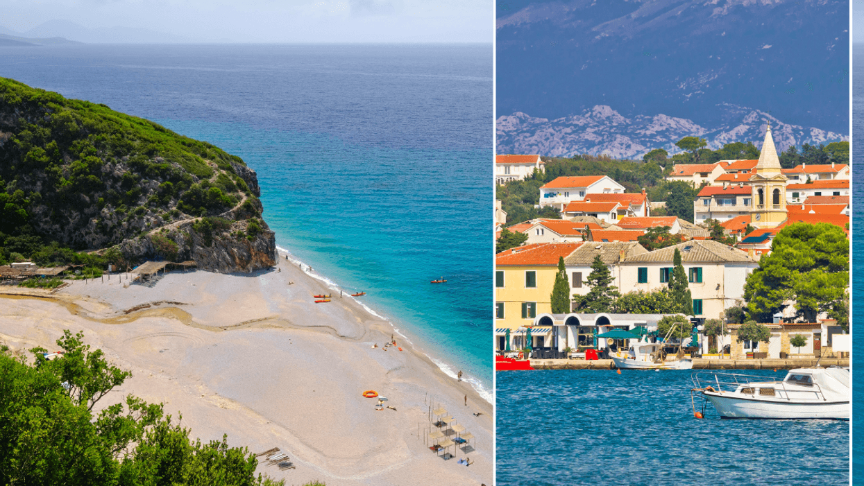 Himarë Albania riviera / Novalja Croatia Pag
