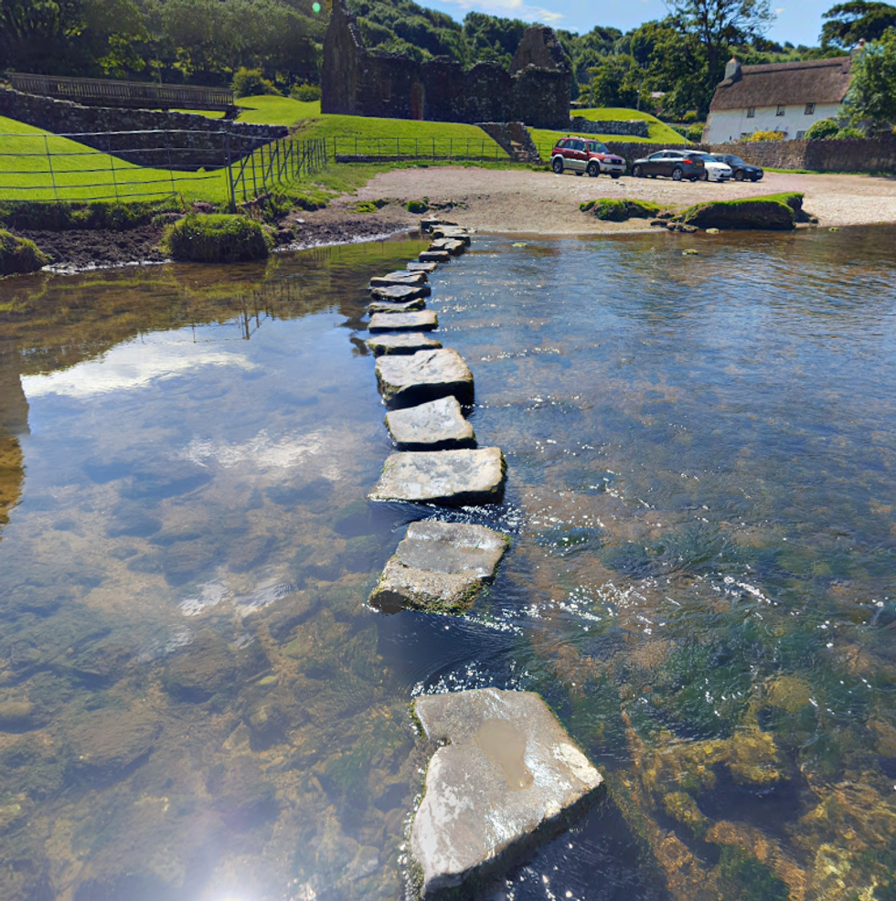 Historic stepping stones