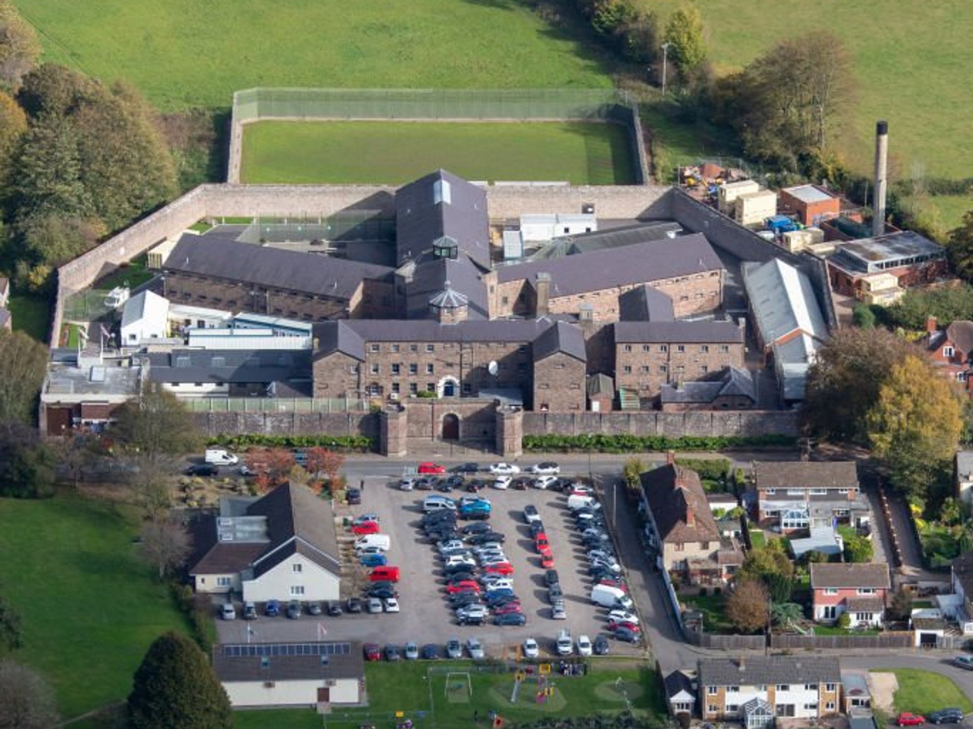 HMP Usk in Monmouthshire