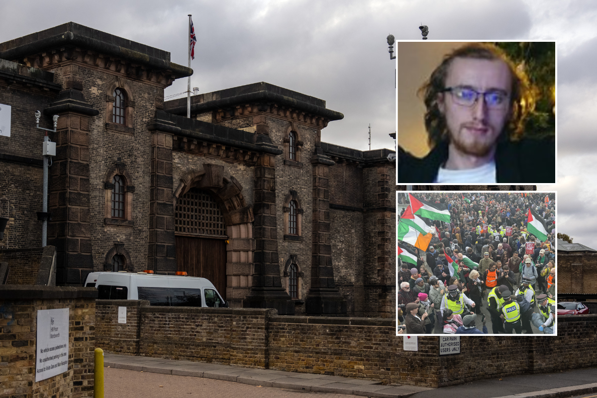 HMP Wandsworth, Sean Middleborough, Palestine Action protestors