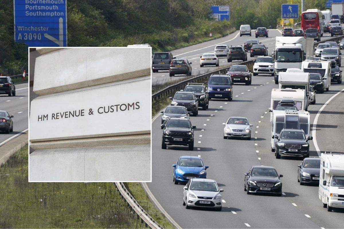 HMRC and a busy road