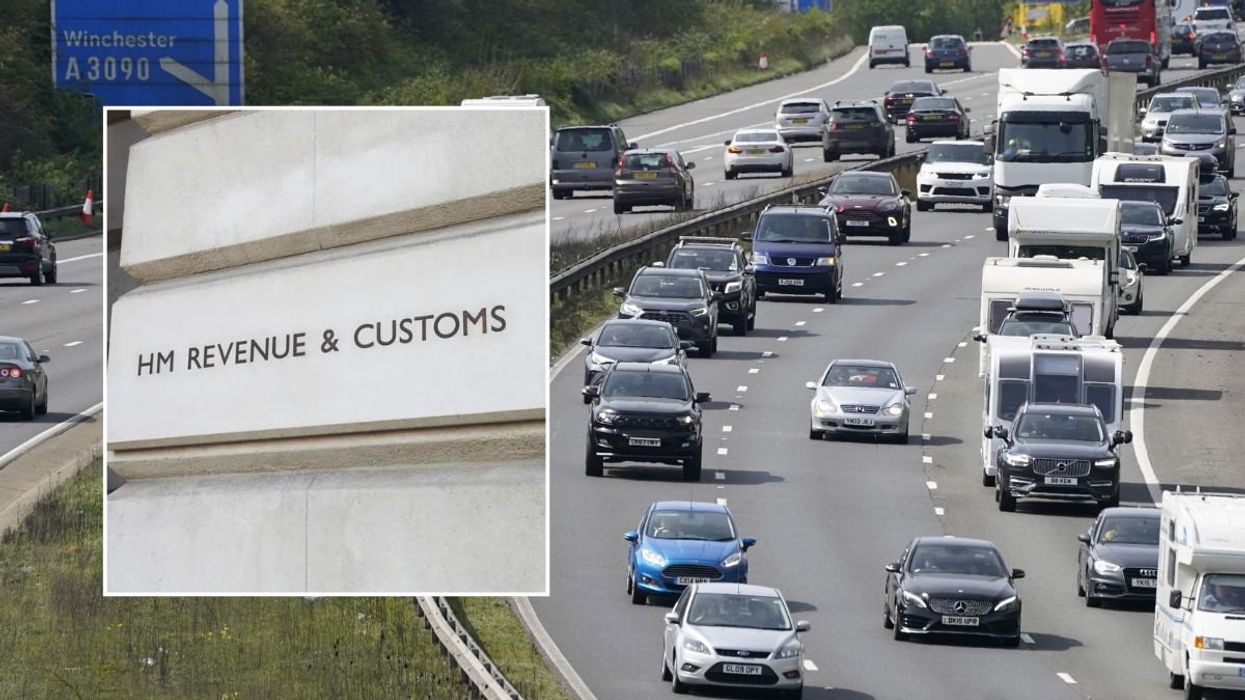 HMRC and a busy road