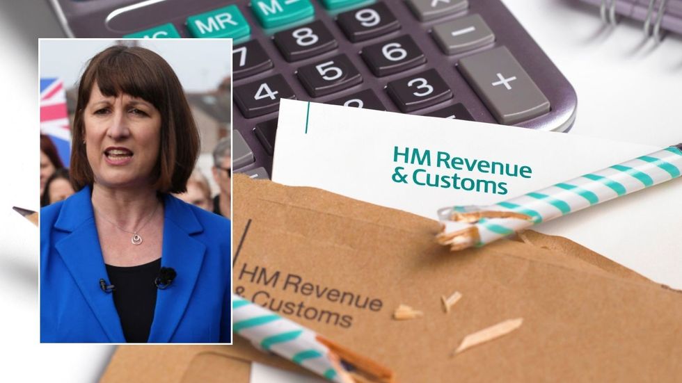 HMRC letter and Rachel Reeves