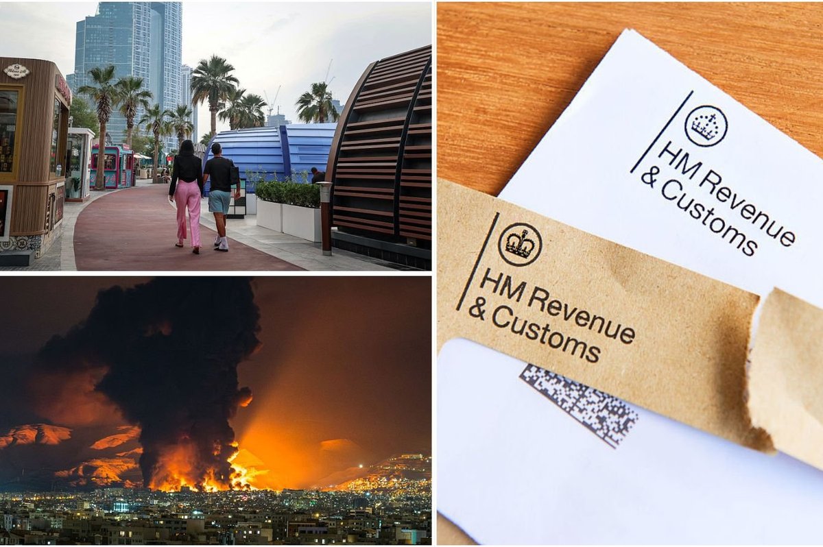 HMRC letter, Dubai expats and US strike in Tehran