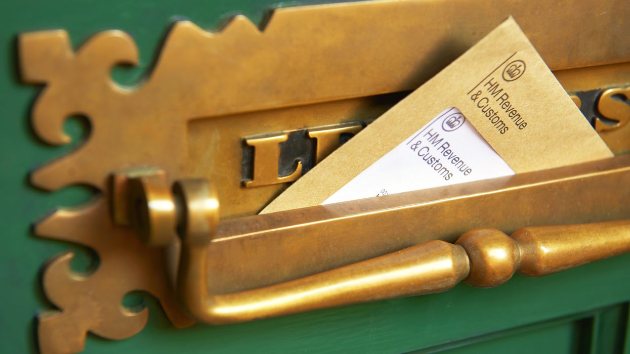 HMRC letter in letter box