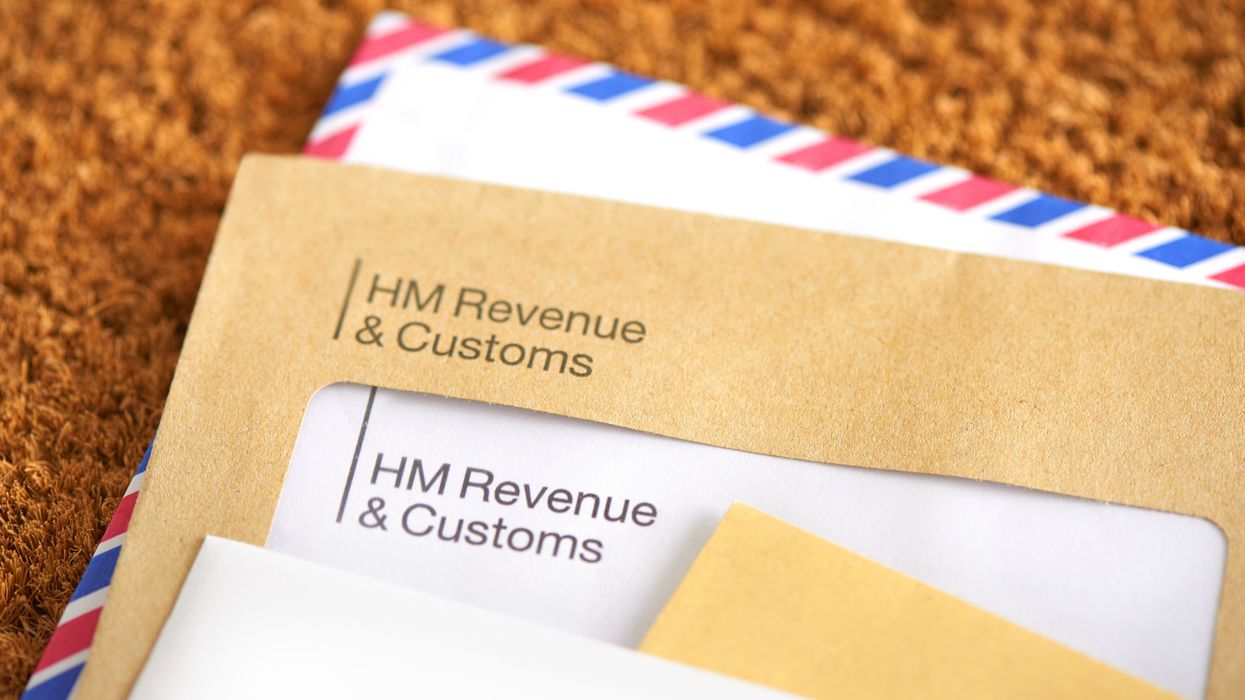 HMRC logo on letter