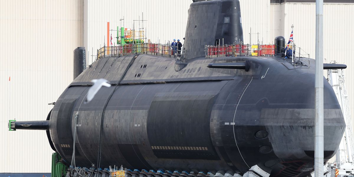 NextImg:'No point having them!' UK's £1.3bn war submarine stranded in port amid warning over Russia threat