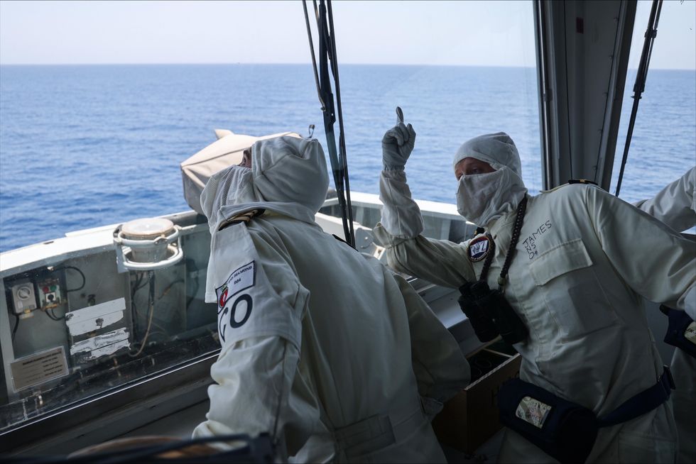 HMS Diamond previously operated in the region in December and January