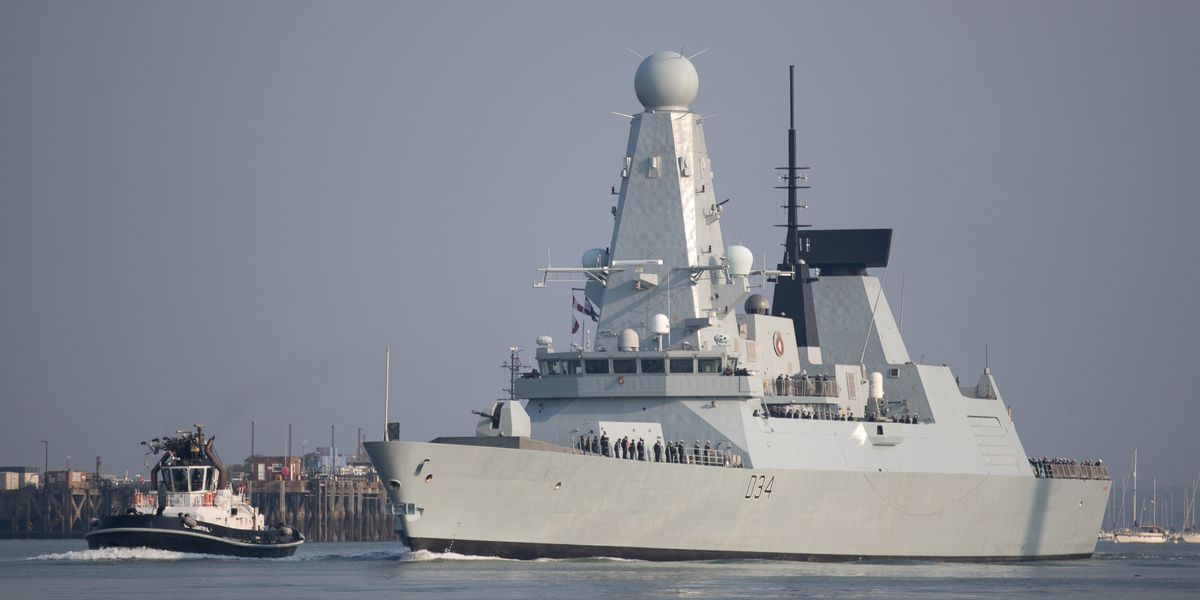 NextImg:UK sends SECOND warship to the Gulf as tensions soar in Middle East