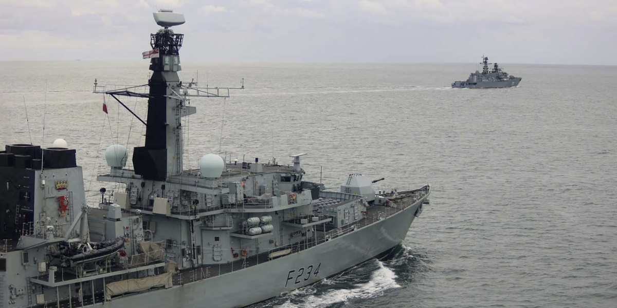 NextImg:Royal Navy shadows two Russian ships in UK waters in operation to protect Britain