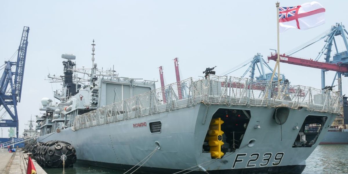 NextImg:Royal Navy warship intercepted by Chinese military as UK and US military exercise enrages Beijing