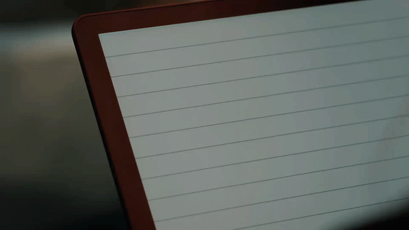 Hold-to-snap feature on Scribe Colorsoft