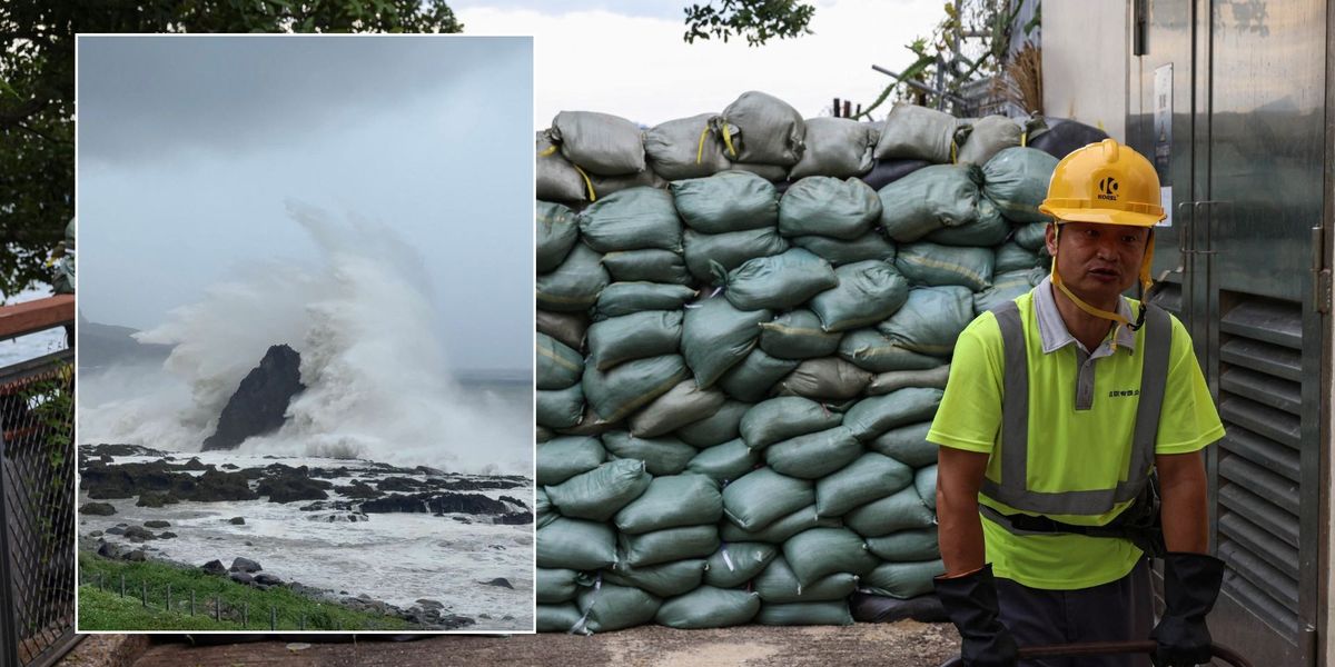 NextImg:Nearly 500,000 people evacuated after 'life-threatening' super typhoon wreaks havoc across holiday hotspots