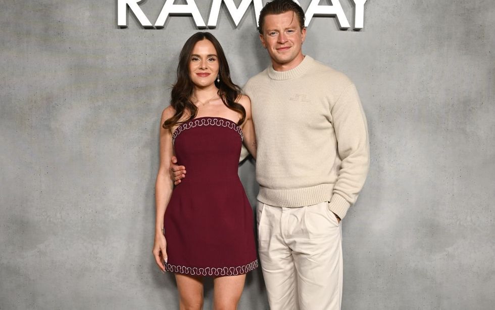 Holly Ramsay and Adam Peaty