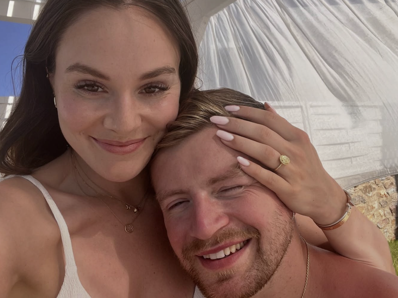 Holly Ramsay and Adam Peaty