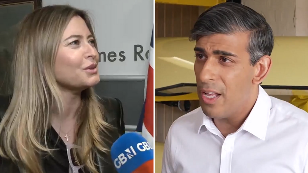 Holly Valance and Rishi Sunak