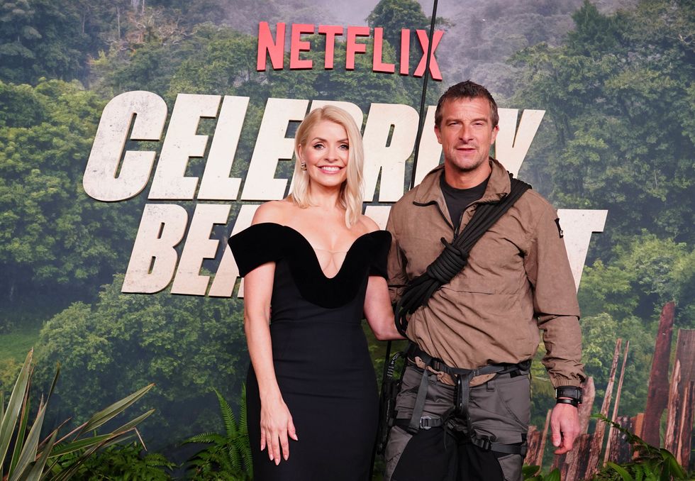 Holly Willoughby and Bear Grylls