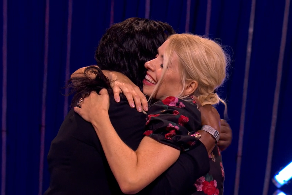 Holly Willoughby and midwife Fredette