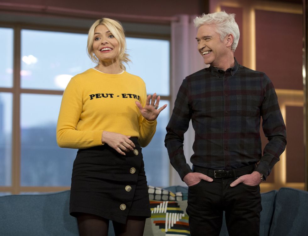 Holly Willoughby and Phillip Schofield