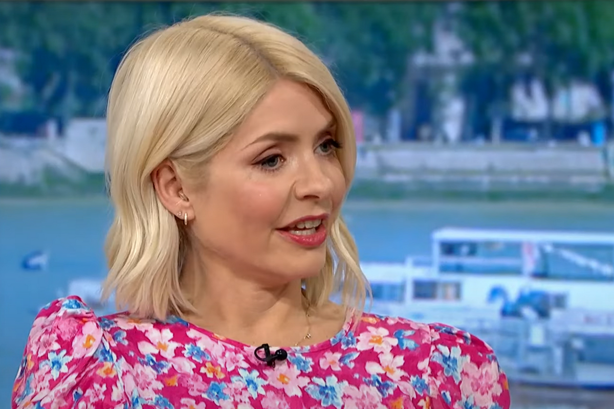 Holly Willoughby on This Morning today