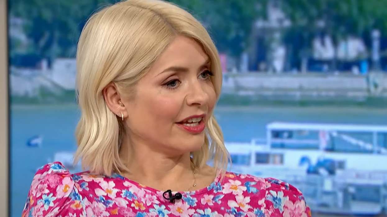 Holly Willoughby on This Morning today