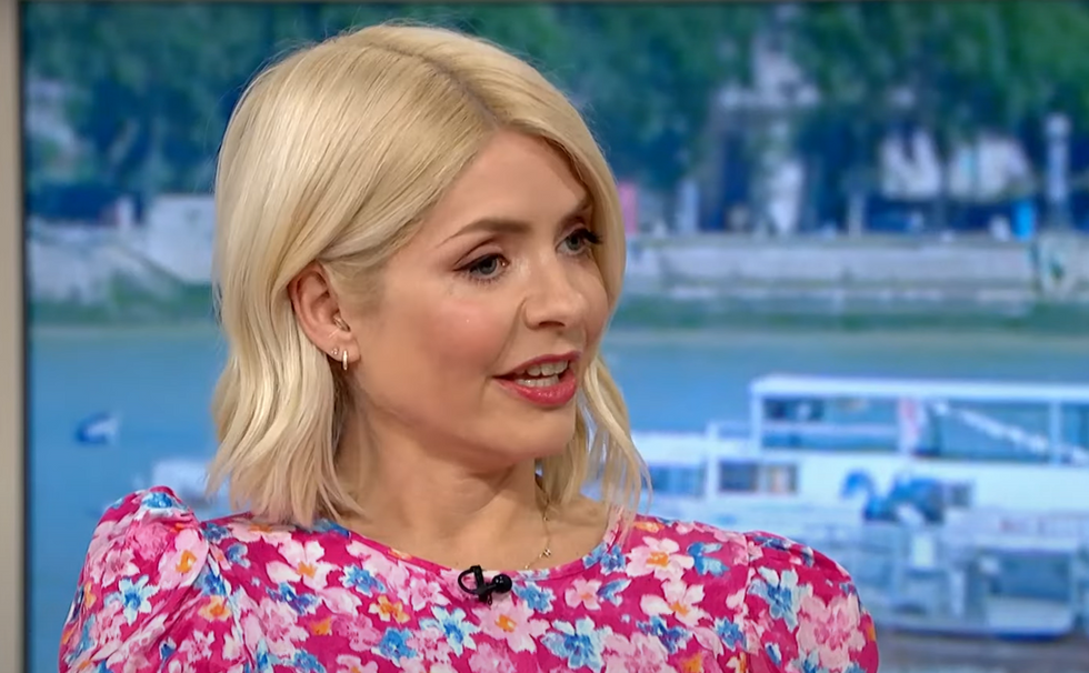 Holly Willoughby on This Morning today