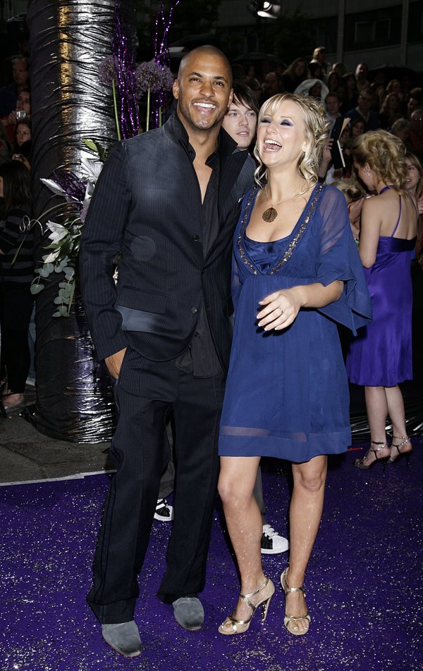 Hollyoaks Actress Carley Stenson and Ricky Whittle