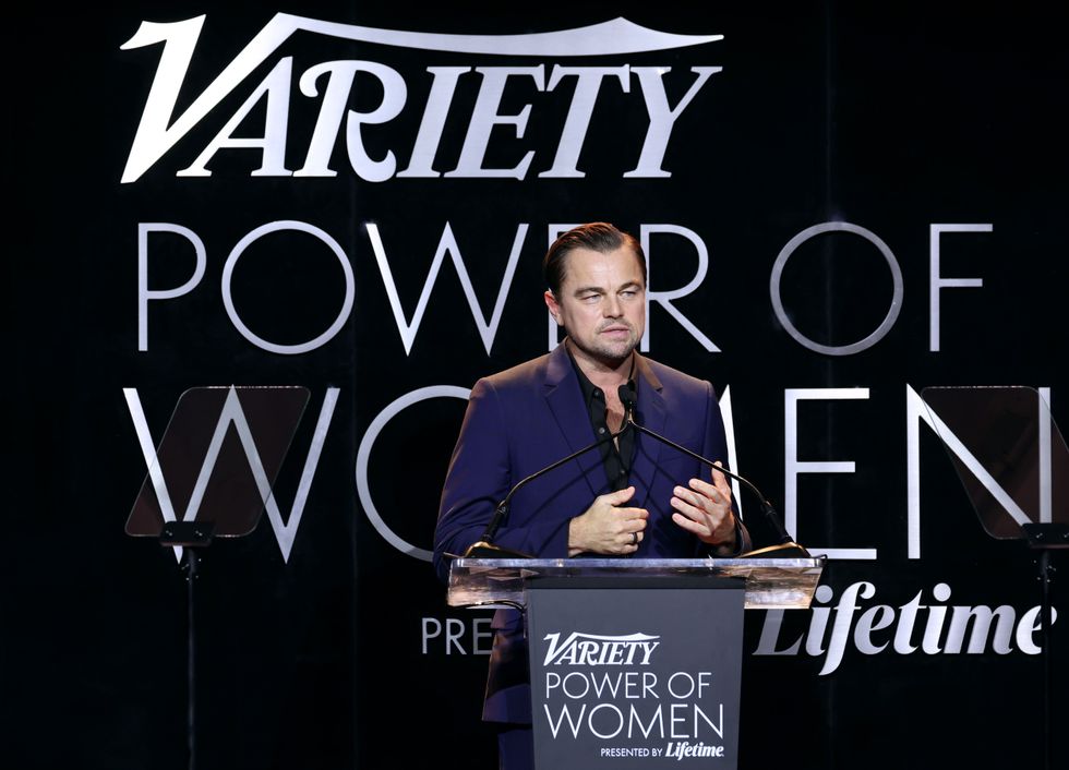 Hollywood actor Leonardo Di Caprio