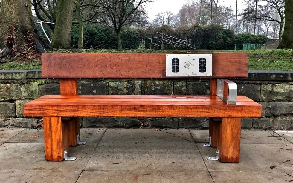 Holocaust bench
