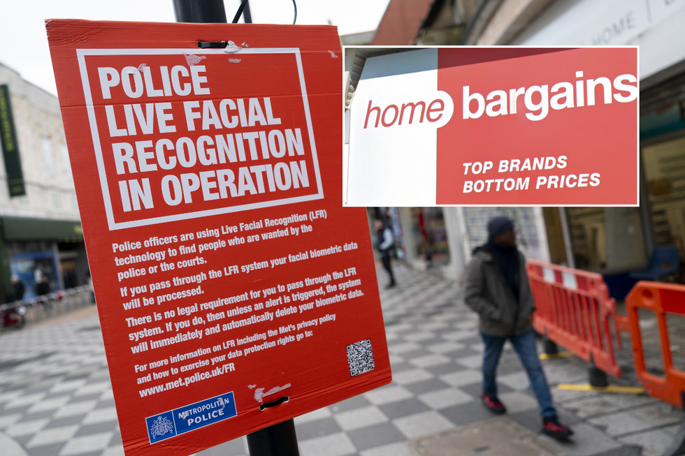 Home Bargains, Facial recognition