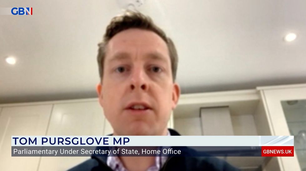 Home Office Minister Tom Pursglove