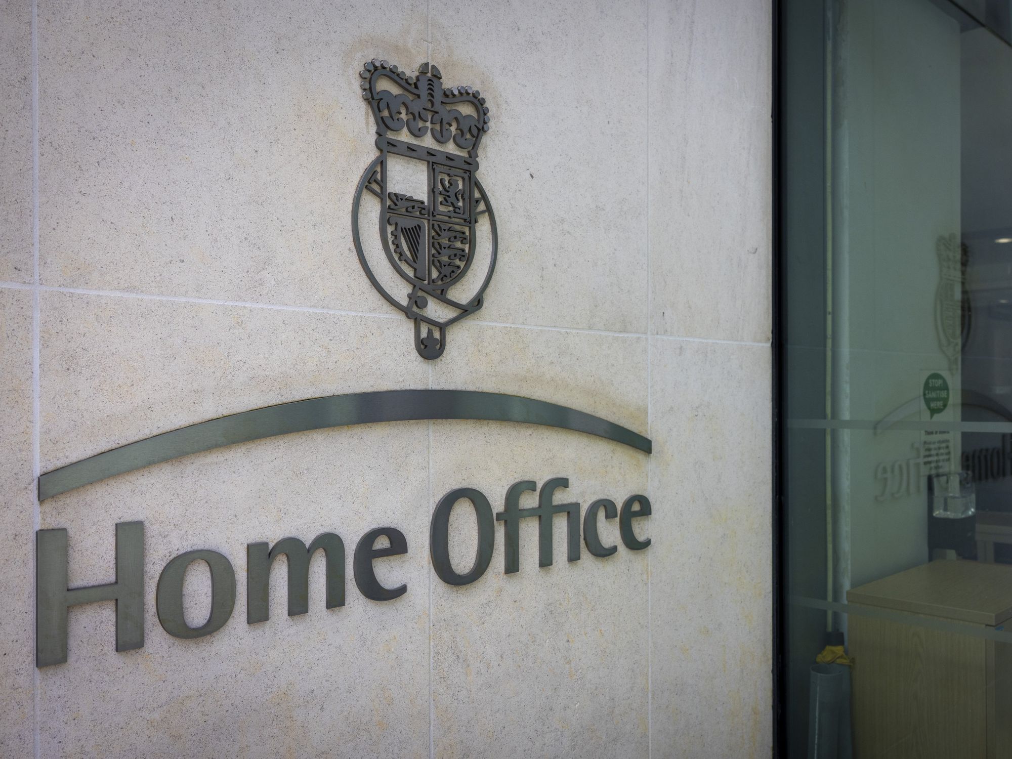Home Office sign