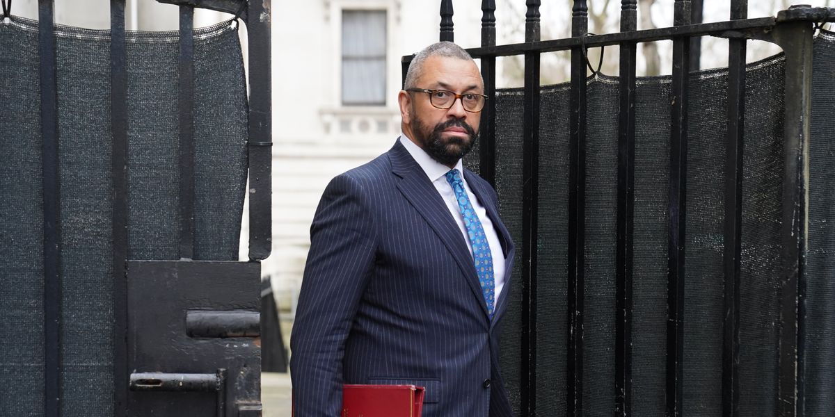 NextImg:James Cleverly forced to apologise after joking he gives his wife date-rape drug every night