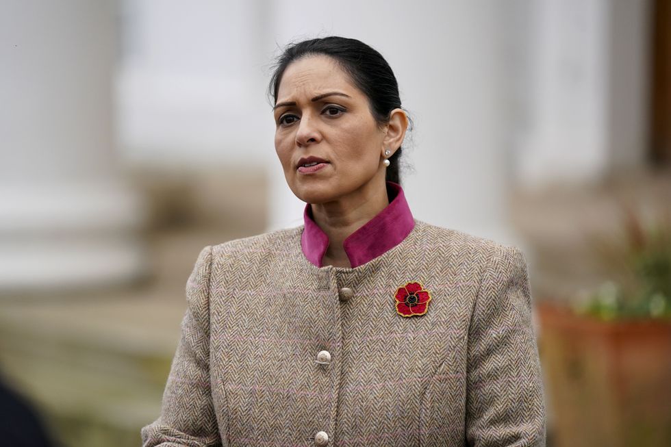 Home Secretary Priti Patel promised to make migrant crossings an 'infrequent phenomenon.'