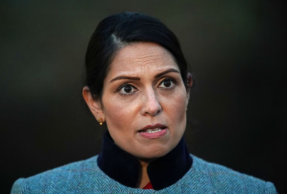 Home Secretary Priti Patel.